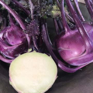 Kohlrabi - Purple Vienna